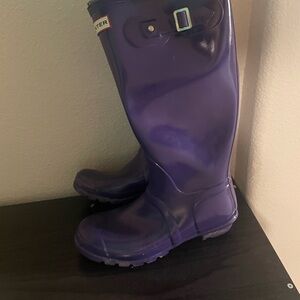 Purple Hunter Boots
